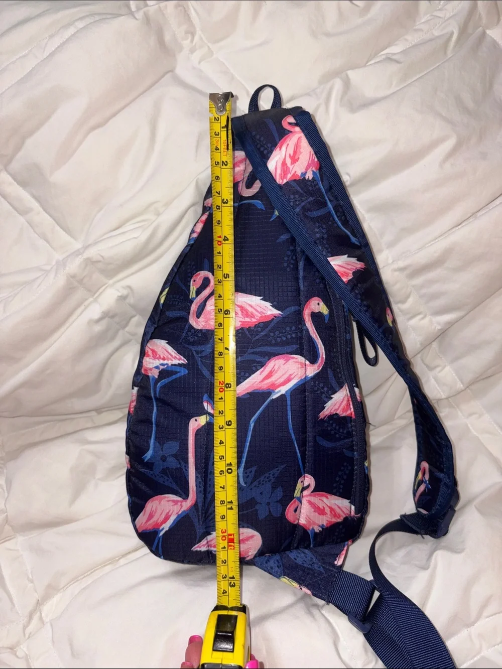 NWOT Vera Bradley Flamingo Party Mini Sling Backpack in Ripstop